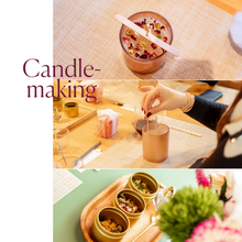 Load image into Gallery viewer, Mother’s Day Candle Making + Paper Flower Workshop
