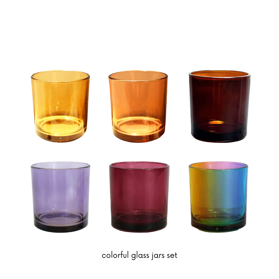 Glass jars artisane
