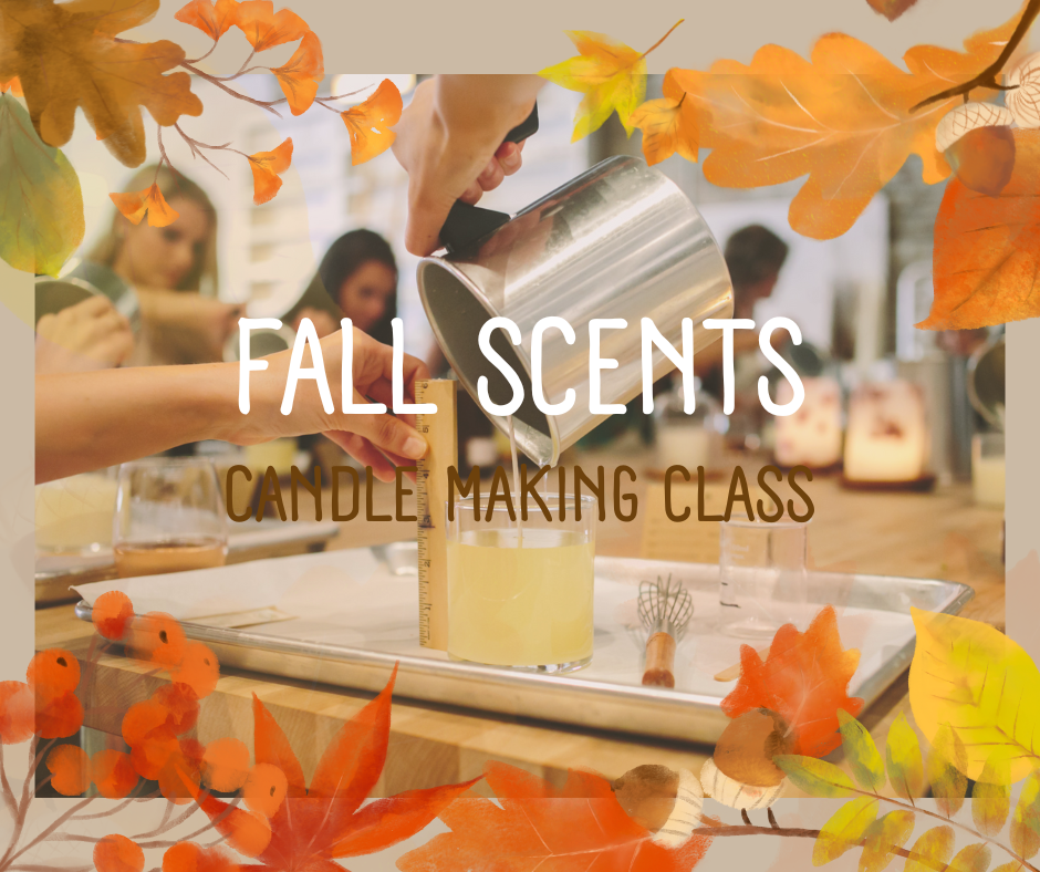 Candle making class NYC at 22 Oct 23 11:30 EDT